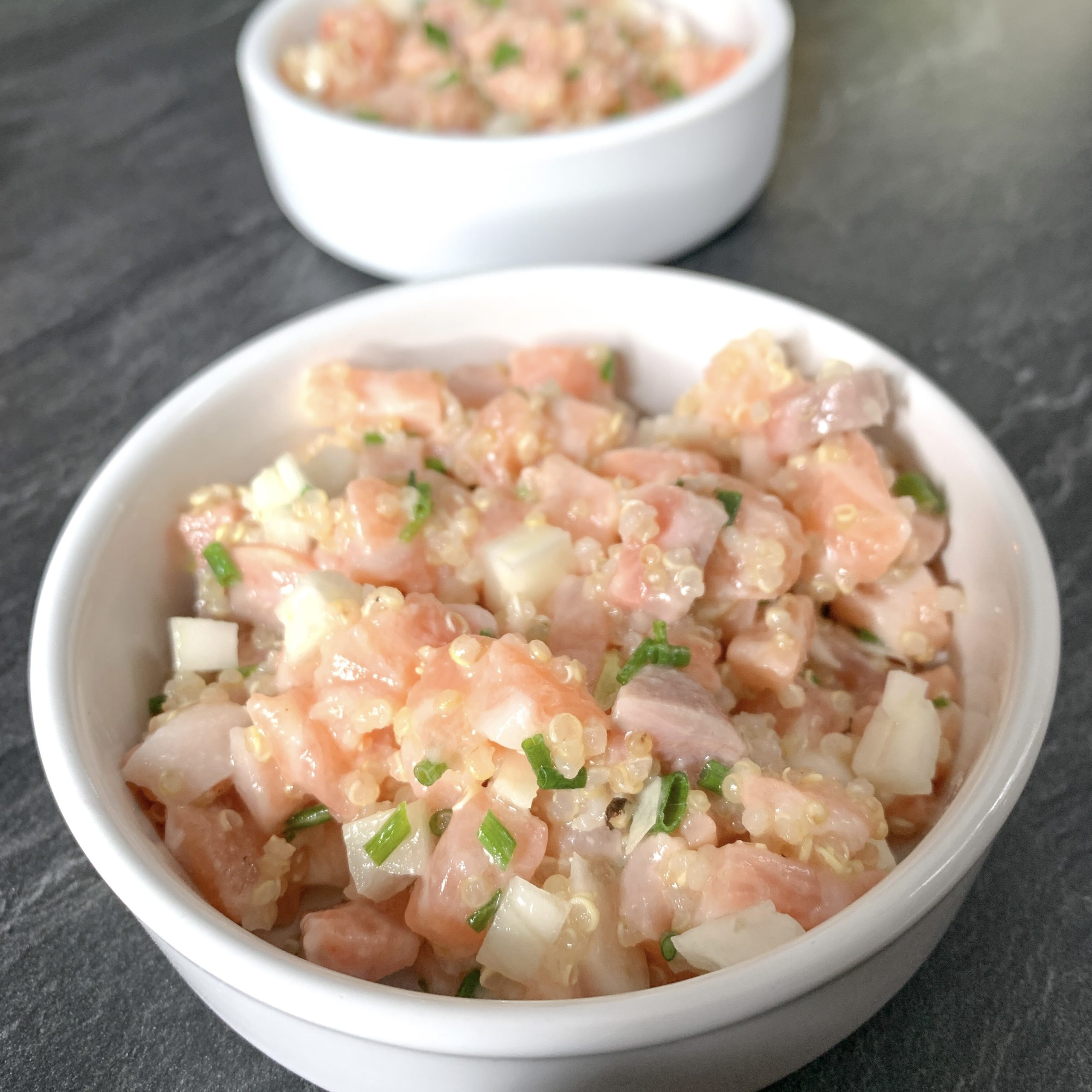 Tartare de saumon